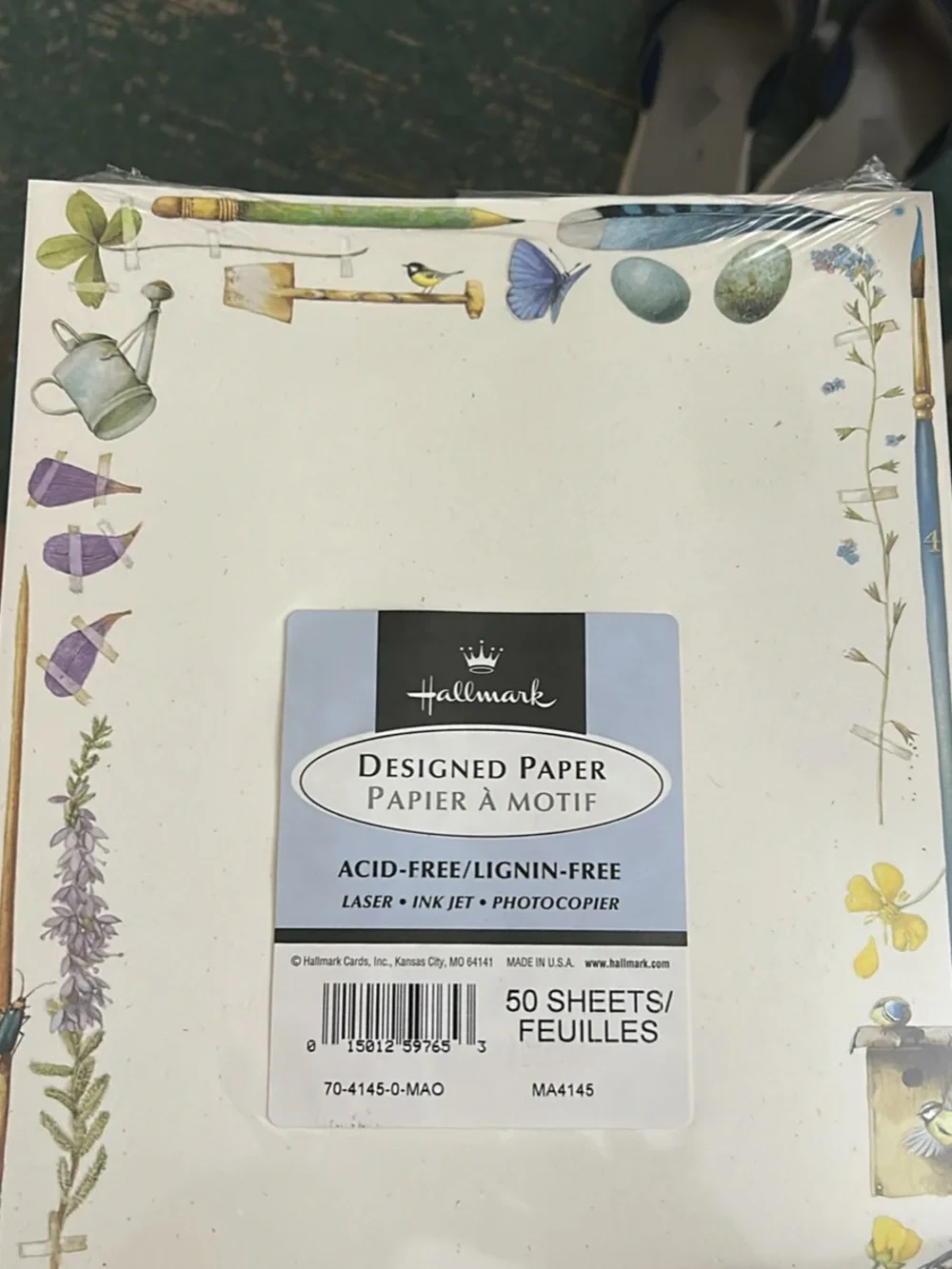 Vintage hallmark Marjolein Bastin laser ink jet photocopier paper